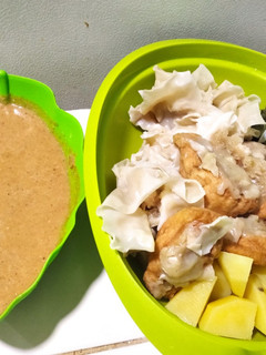 Foto resep Siomay bumbu kacang