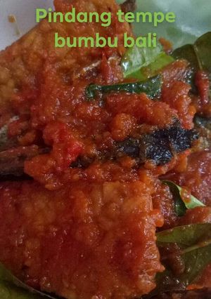 Foto resep Pindang tempe bumbu bali