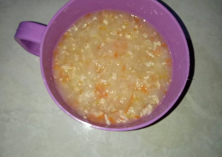 Resep: MPASI 9m Day 19 (Sup kentang) yang Lezat