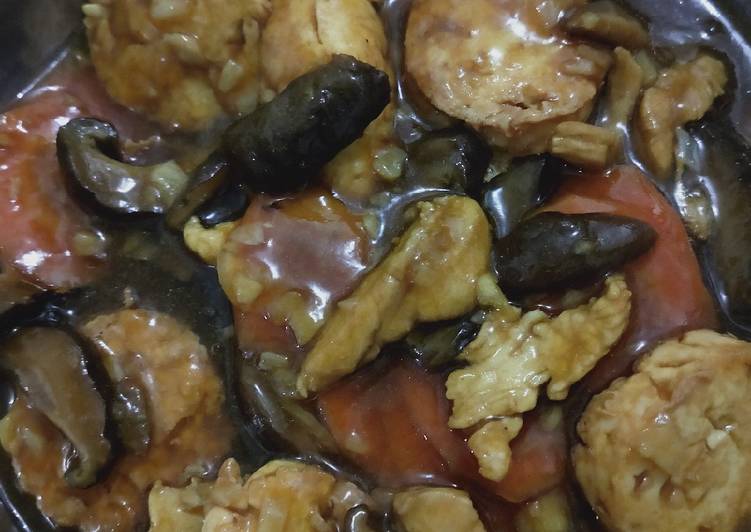 Resep Sapo Tahu Ayam (3 bahan saja) Lezat