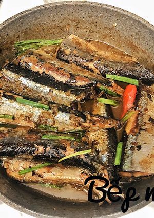 Hình của món Cá thu nhật kho nước mía.