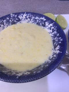 صورة لوصفة شوربة الذرة