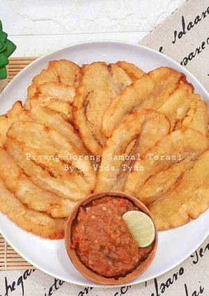 Foto resep Pisang Goreng Sambal Terasi