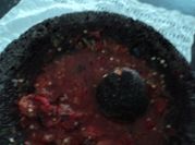 Una foto de jitomate asado