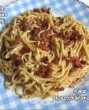Tojásos, szalonnás spagetti (Gluténmentesen is)