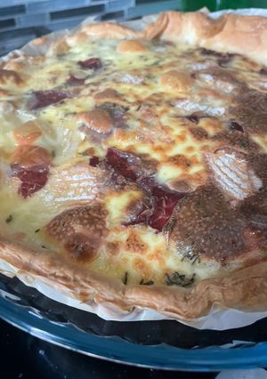 Une photo de Quiche viande de grison / st Marcelin