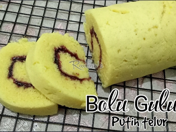 Langkah Mudah untuk Menyiapkan Bolu gulung putih telur Anti Gagal
