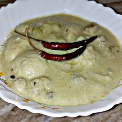 A picture of Rasogolla Rezala.