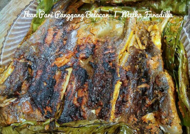 Langkah Mudah untuk memasak Ikan Pari Panggang Belacan Lezat