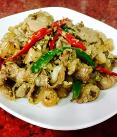 thịt bê xào sả ớt