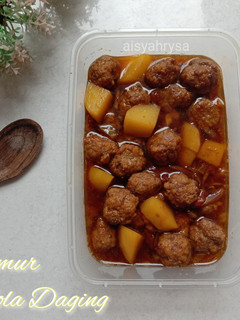 Foto resep Semur Bola Daging