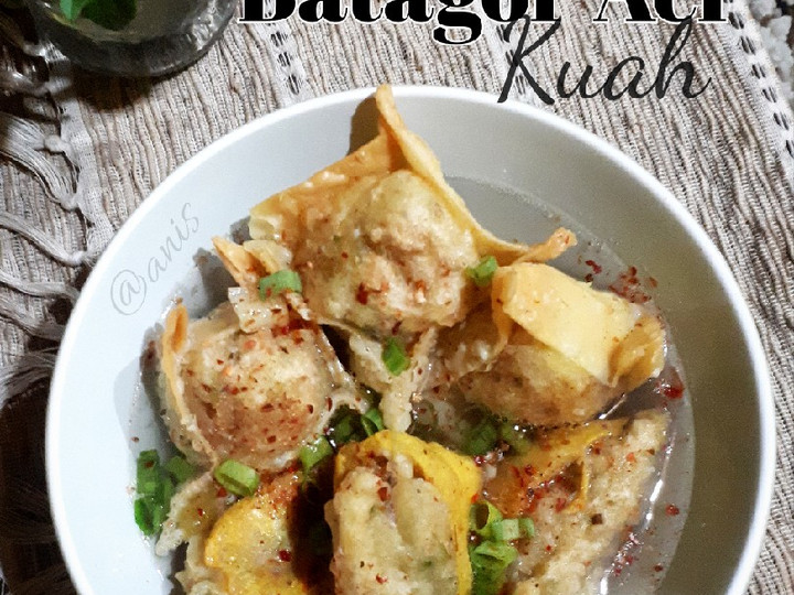 Resep Batagor Aci Kuah, Menggugah Selera