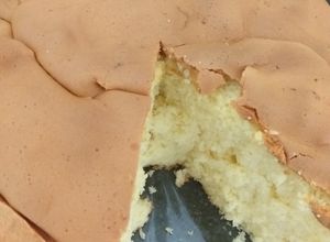 Hình của món Bánh bông lan bằng nồi cơm điện.