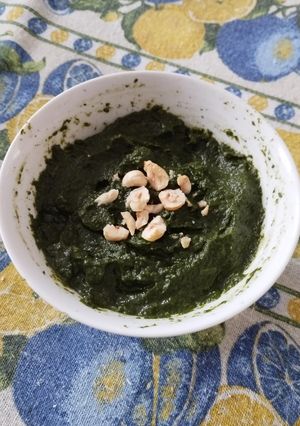 Foto di Crema di tofu e spinaci