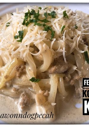 Foto resep Fettuccine Konyaku Keto