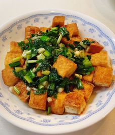 đậu phụ chiên nước mắm