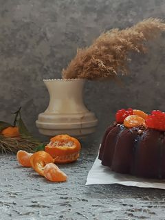 عکسی از دستور کیک شکلاتی 🌻