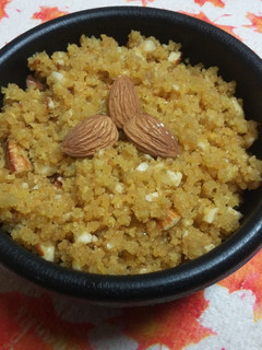 A picture of Moong Dal Halwa.
