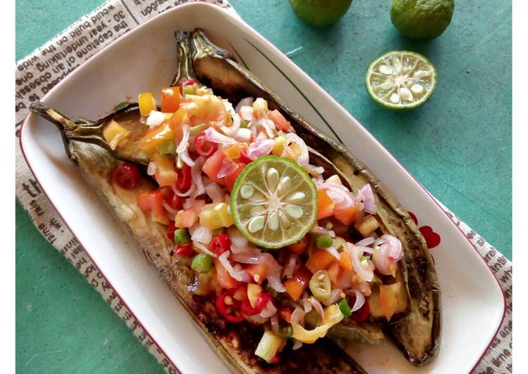 Terong Bakar Sambel Dabu Dabu