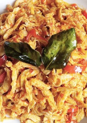 Foto resep Ayam suwir pedas