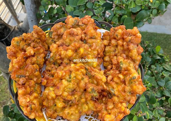 Cara Gampang Menyiapkan Bakwan jagung, Enak