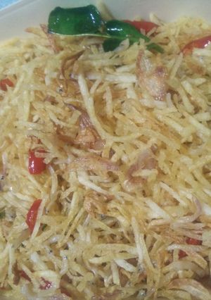 Foto resep Kering kentang teri bumbu iris