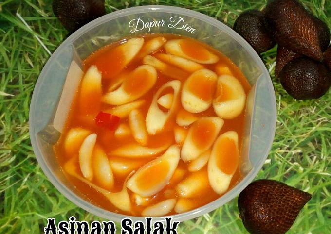 Resep Asinan Salak, Bikin Ngiler