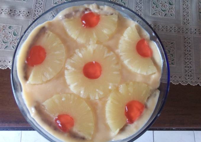 Recipe of Speedy Pineapple pudding
