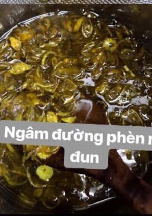 Hình của món Siro quất/tắc.