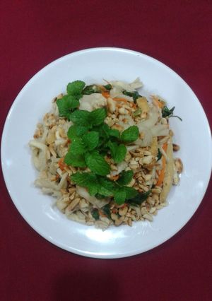 Hình của món Gỏi Nấm.