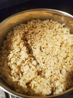 Una foto de Arroz blanco integral
