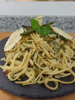 Una foto de Tallarines "scapiverdi" 🍝