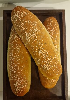 عکسی از دستور نان باگت 🥖