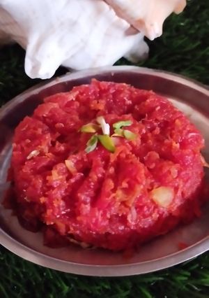 स्वादिष्ट गाजरचा हलवा (Gajar Halwa Recipe In Marathi) रेसिपी चे मुख्य फोटो 