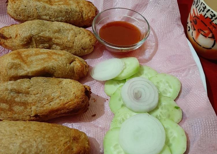 Easy Way to Cook Perfect Bread roll (with less oil)