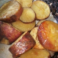 A picture of Steamed sweet potatoes.