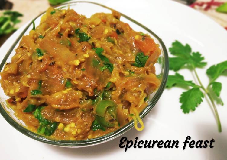 Step-by-Step Guide to Prepare Speedy Baingan bharta Smoky eggplant stir-fry