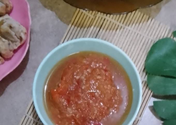 Resep Sambal tomat extra pedas Resep Sambal tomat extra pedas