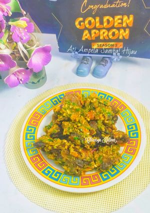 Foto resep Ati Ampela Sambal Hijau