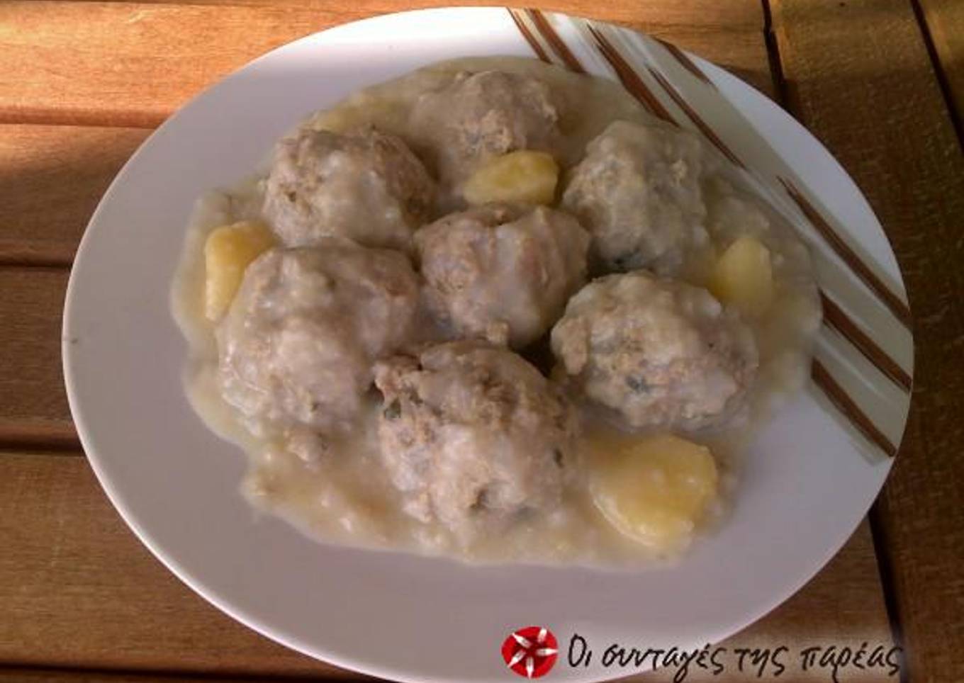 Giouvarlakia (rice meatballs)
