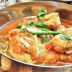 A picture of Chicken tandoori karahi.