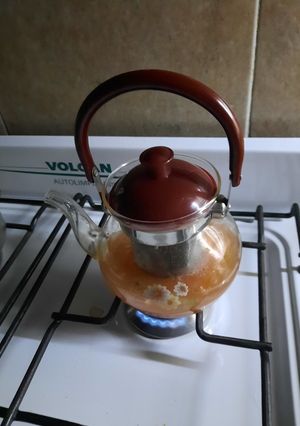 Una foto de Té de pomelo