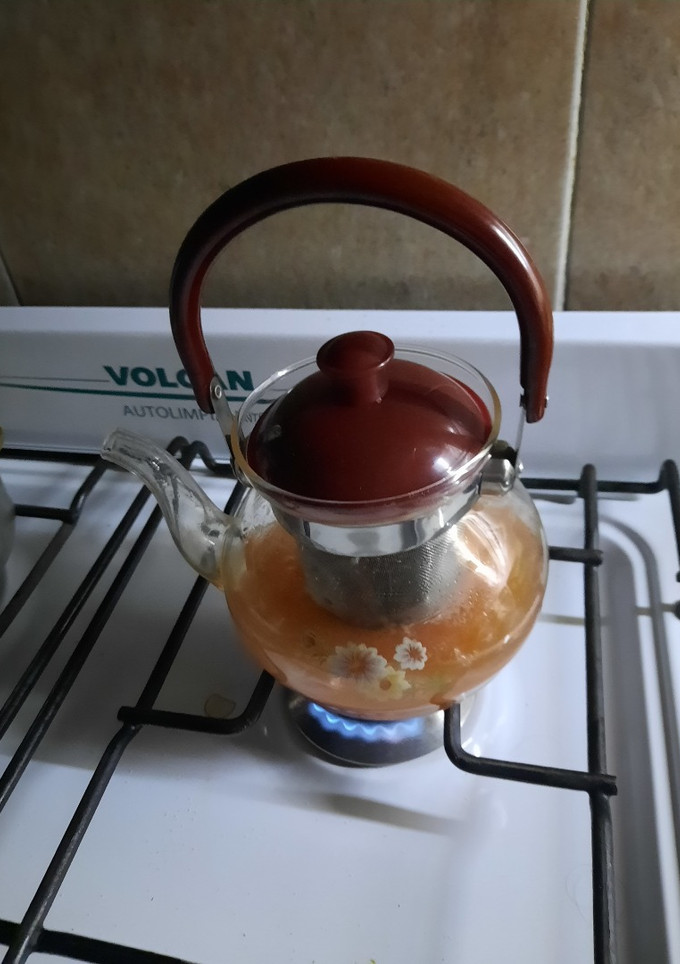 Una foto de Té de pomelo