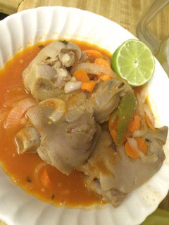 Una foto de Manitas de Cerdo en Escabeche