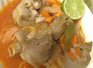 Una foto de Manitas de Cerdo en Escabeche