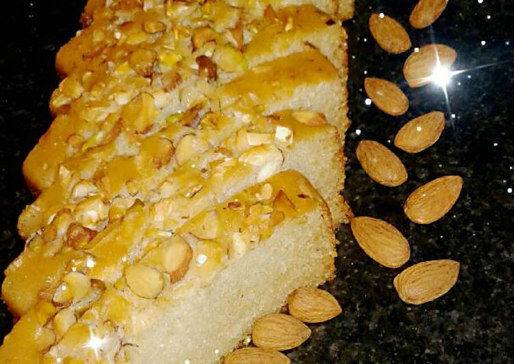 Eggless Hot-Milk Cake without oven baking Eggless Hot-Milk Cake without oven baking
