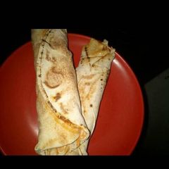 A picture of Vegetables shawarma.