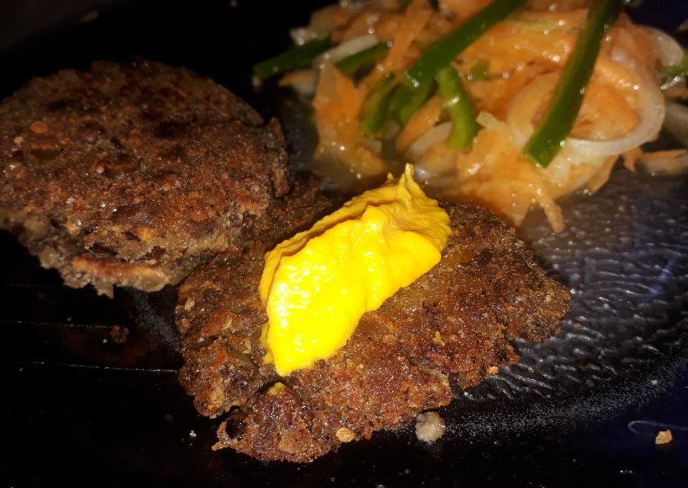 Hamburguesa de lentejas