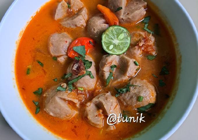 Resep Bakso Kuah Rawit Oleh Tunik 🍀 Cookpad