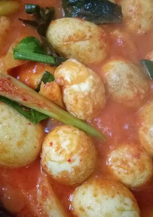 Foto resep Balado telor ayam by. Mama hugo